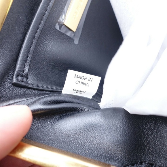 NEW Tory Burch Women's Cleo Small Leather Bag 74139-001 Black/Gold $598 MSRP - Picture 11 of 11